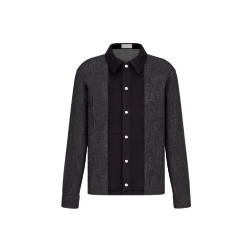 DIOR Мужские Черные Рубашки