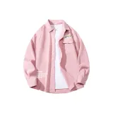 Розовый, с длинным рукавом