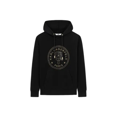 Karl Lagerfeld Толстовка Мужская Черная