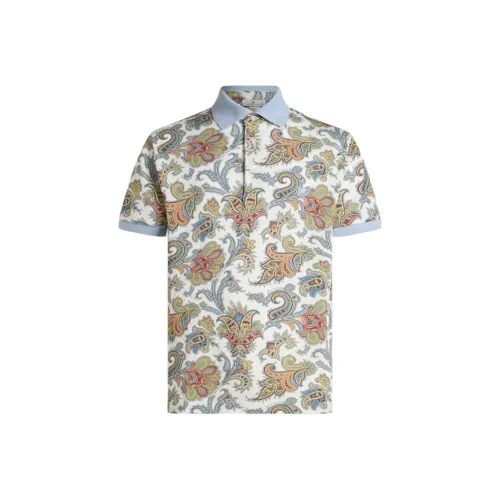ETRO Белая Мужская Поло
