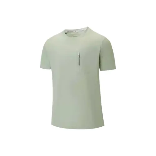 XTEP Sports Life Collection T-Shirt Мужской Бамбук Луна Зеленый