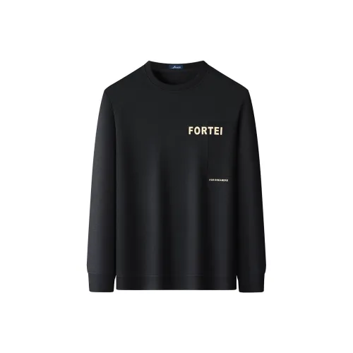 FORTEI Черные Мужские Свитшоты