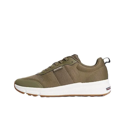 Tommy Hilfiger TRAINERS Кэжуал Низкий Топ Оливково-зеленый Мужской