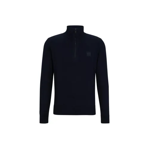 Hugo Boss Свитшот Мужской Морской Синий