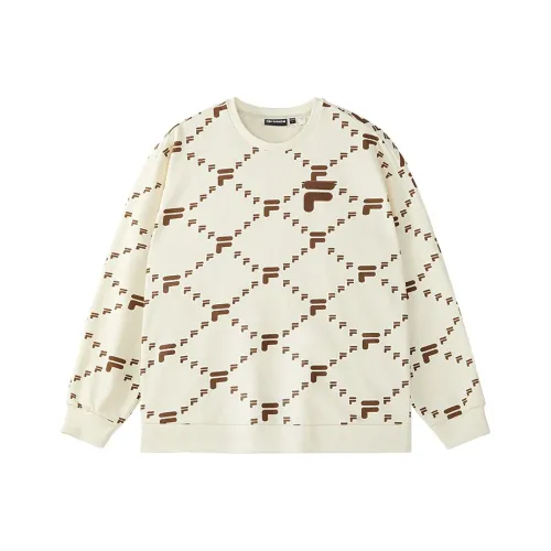 FILA FUSION FOB Толстовка Унисекс Винтажный Белый