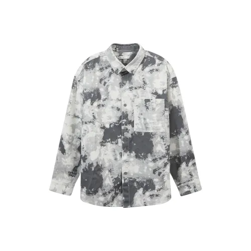 Hotwind 65 Белый Синий Мужская Рубашка