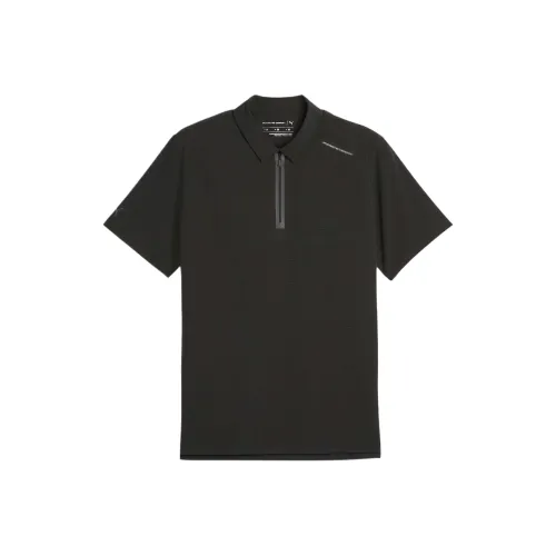 PUMA Porsche Поло Мужское Черное