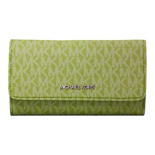 MICHAEL KORS Холст Кошелек Унисекс Зеленый