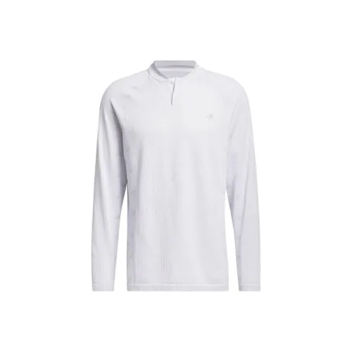 Adidas Ultimate365 Tour PRIMEKNIT Поло Мужское Светло-Серое