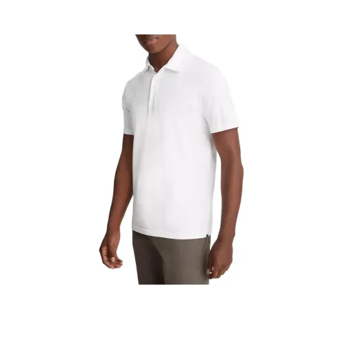 VINCE Белая Мужская Поло