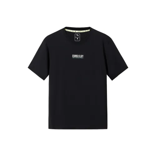 ANTA Thompson KT Basketball T-Shirt Мужская Основная Черная