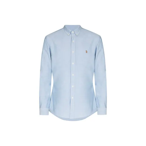 Polo Ralph Lauren FW22 Рубашка Мужская Мужская Синяя