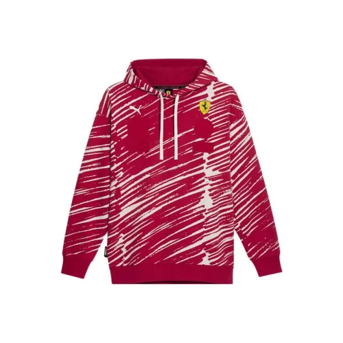 PUMA Ferrari X Joshua Красный Мужской Свитшот