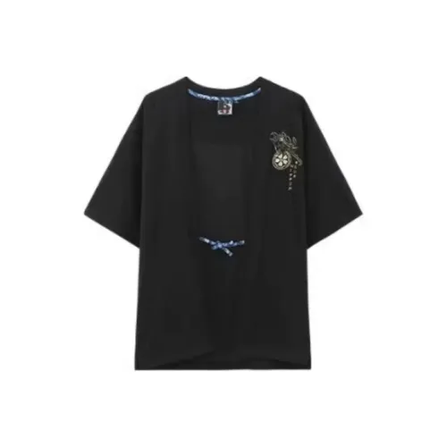 ONIARAI Мужские черные рубашки