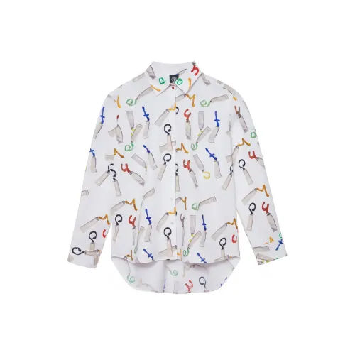 TCH Белая унисекс рубашка