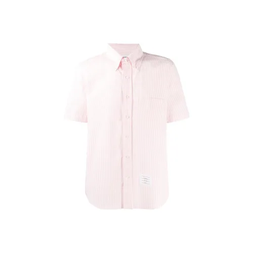 THOM BROWNE Розовые Мужские Рубашки
