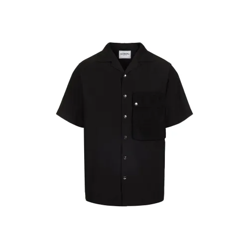 Айсберг Рубашка с логотипом Institutional мужская черная