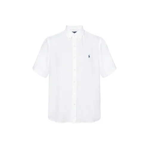 Polo Ralph Lauren SS23 Рубашка Мужская Белая