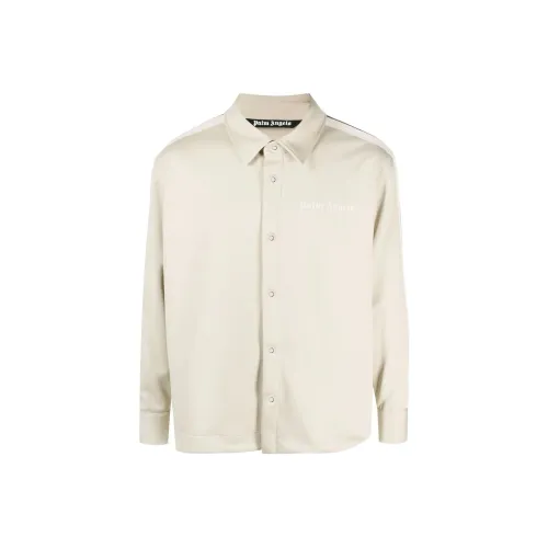 PALM ANGELS Бежевые Мужские Рубашки