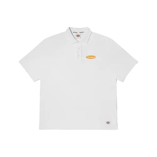 Dickies Белая Мужская Поло