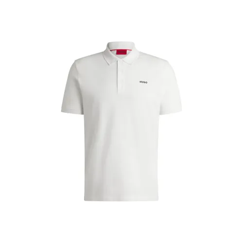Hugo Boss Белая Мужская Поло