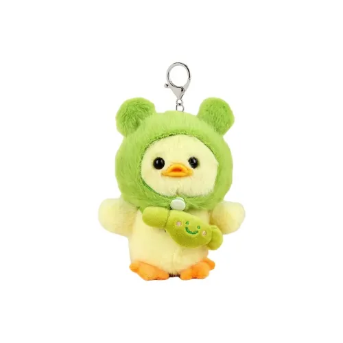 CHUNTUSHU Cute and Adorable Конфетный цвет Duckling Куклы Плюшевый Брелок Высота 16 см