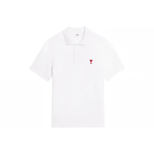 AMIPARIS Белая Мужская Рубашка Поло