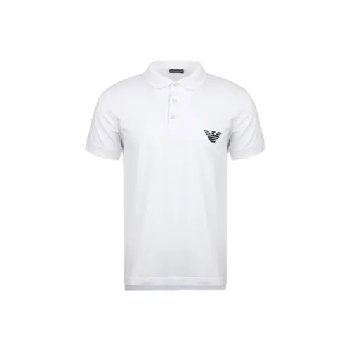EMPORIO ARMANI SS23 Поло Мужское Белое