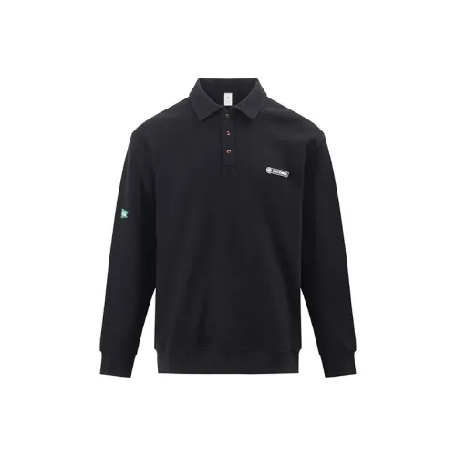 GTRG Черное унисекс-поло