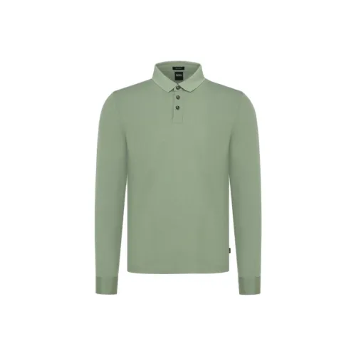 Hugo Boss Поло Мужское Зеленое