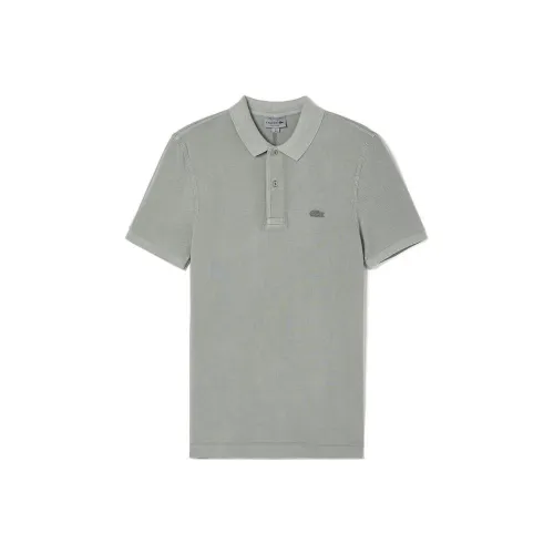 LACOSTE Collaboration Мужская Поло Серого Цвета