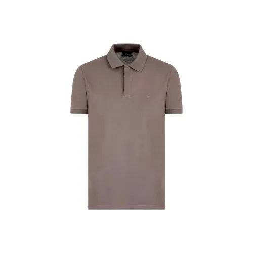 EMPORIO ARMANI Поло Мужское Светлый Умбра