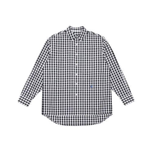 ADER ERROR ADER ERROR SS24 Significant Черная унисекс рубашка