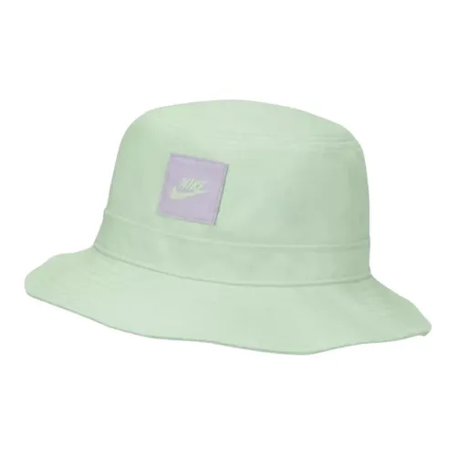 Nike Полиэстер Ведрообразные Шляпы Детские Зеленые