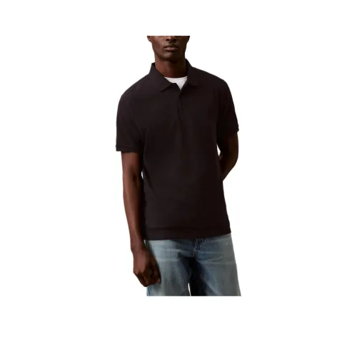 CALVIN KLEIN Поло Мужское Черное