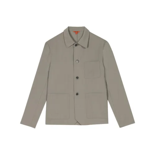 Barena Серые Мужские Рубашки