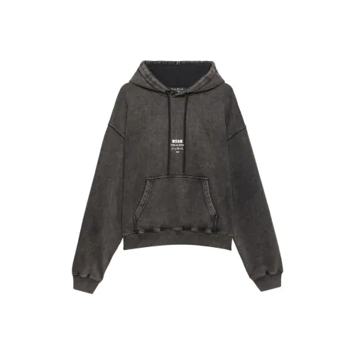 MSGM Серый Мужской Свитшот