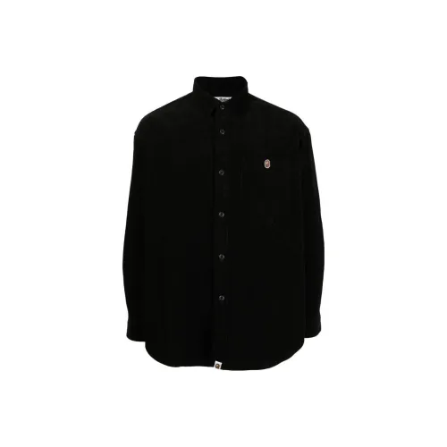 A BATHING APE Bape Рубашка Мужская Черная