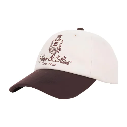 SPORTY RICH Шерстяные кепки Женские Белые