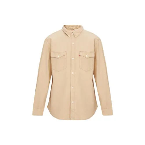 Levis Хаки Мужские Рубашки
