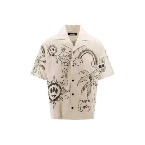Барроу Бежевый Мужская Рубашка