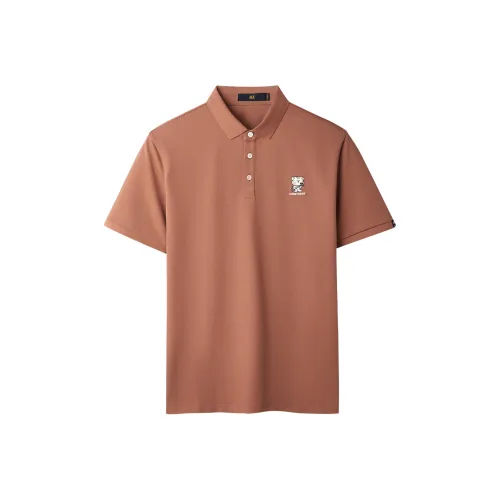 HLA Короткий рукав Polo для мужчин