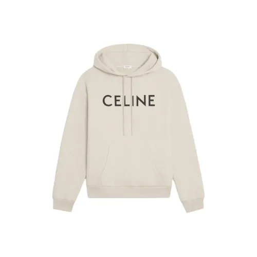 CELINE SS24 Свитшот Мужской Бежевый