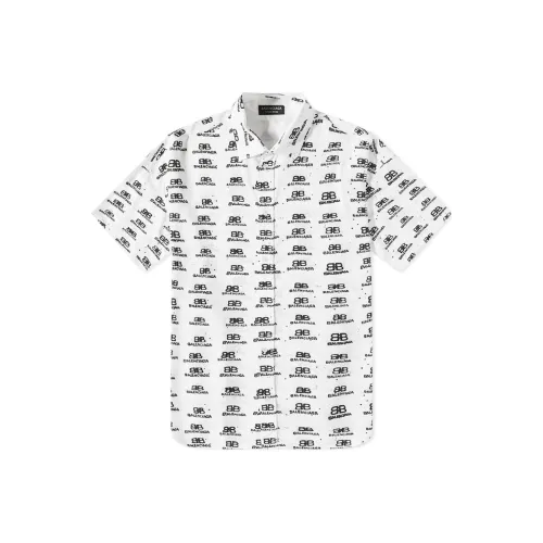 Balenciaga Белые Мужские Рубашки