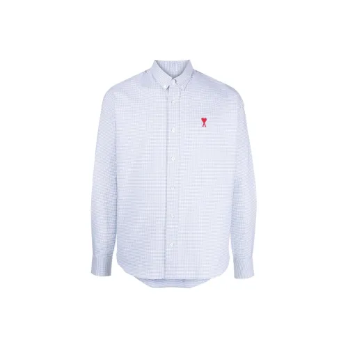 AMIPARIS Blue Men's Shirts AMIPARIS Синий Мужские Рубашки