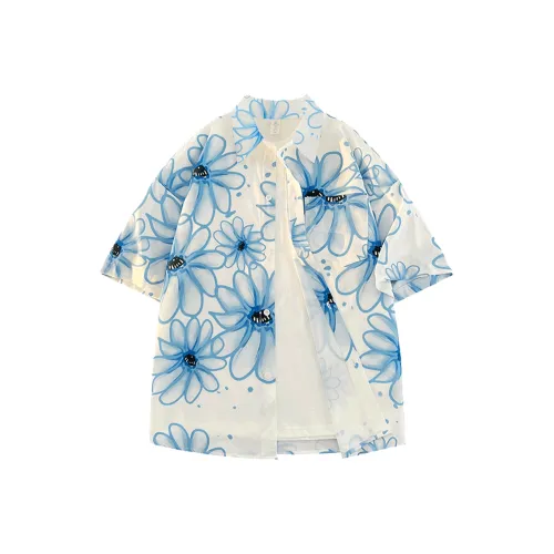 CSKS Белая унисекс рубашка