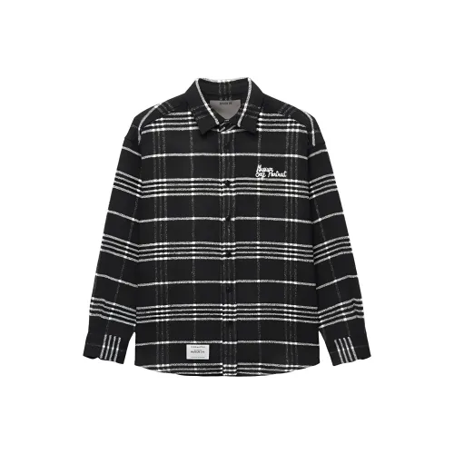 MUSIUM DIV Черная унисекс рубашка