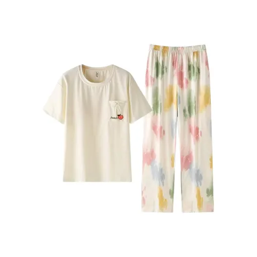 ZAO FU NIAO Пижамный комплект женский радужный