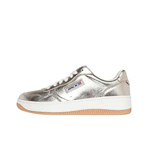 Skechers Sport Court 2,0 Low Топ Скейтборд Кроссовки Женские Золотые
