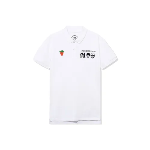 ANTI SOCIAL SOCIAL CLUB x BG Bryant Giles Co Бренд Поло Унисекс Белый